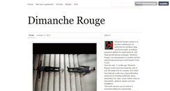 Desktop Screenshot of dimancherouge.tumblr.com