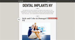 Desktop Screenshot of dentalimplantsny.tumblr.com