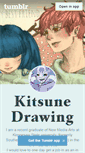 Mobile Screenshot of kitsunemochi.tumblr.com