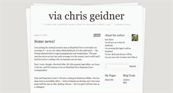 Desktop Screenshot of chrisgeidner.tumblr.com