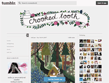 Tablet Screenshot of crookedtooth.tumblr.com