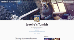 Desktop Screenshot of jayelleanderson.tumblr.com