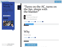 Tablet Screenshot of powerinwords.tumblr.com