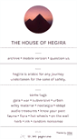 Mobile Screenshot of houseofhegira.tumblr.com