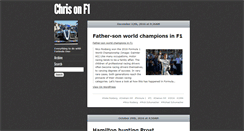 Desktop Screenshot of chrisonf1.tumblr.com