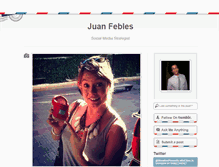 Tablet Screenshot of juanfebles.tumblr.com