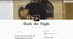 Desktop Screenshot of dark-the-night.tumblr.com