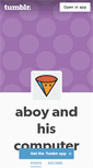 Mobile Screenshot of aboyandhiscomputer.tumblr.com