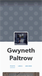 Mobile Screenshot of gwynethpaltrow.tumblr.com