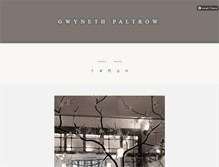 Tablet Screenshot of gwynethpaltrow.tumblr.com