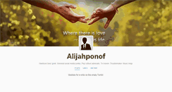 Desktop Screenshot of alijahponof.tumblr.com