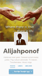 Mobile Screenshot of alijahponof.tumblr.com