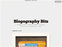 Tablet Screenshot of blogography.tumblr.com