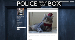 Desktop Screenshot of catsthatlooklikedoctorwho.tumblr.com