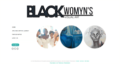 Desktop Screenshot of blackwomynsvisualart.tumblr.com