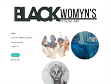 Tablet Screenshot of blackwomynsvisualart.tumblr.com