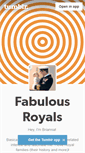 Mobile Screenshot of fabulousroyals.tumblr.com