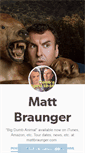 Mobile Screenshot of mattbraunger.tumblr.com