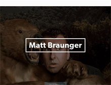 Tablet Screenshot of mattbraunger.tumblr.com