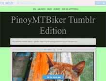 Tablet Screenshot of pinoymtbiker.tumblr.com