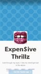 Mobile Screenshot of expensivethrillz.tumblr.com