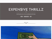 Tablet Screenshot of expensivethrillz.tumblr.com