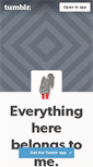 Mobile Screenshot of 100wordsneversaid.tumblr.com