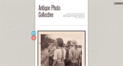 Desktop Screenshot of antiquephotocollective.tumblr.com