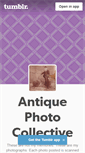 Mobile Screenshot of antiquephotocollective.tumblr.com
