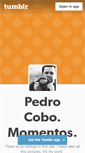 Mobile Screenshot of pedrocobo.tumblr.com