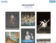 Tablet Screenshot of danseurprincipal.tumblr.com
