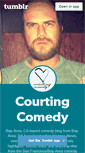 Mobile Screenshot of courtingcomedy.tumblr.com