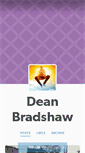 Mobile Screenshot of deanbradshaw.tumblr.com