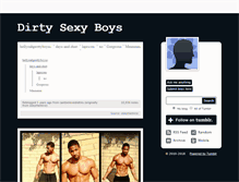 Tablet Screenshot of dirtysexyboys.tumblr.com