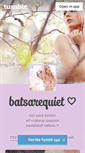 Mobile Screenshot of batsarequiet.tumblr.com