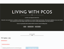 Tablet Screenshot of livingwithpcos.tumblr.com