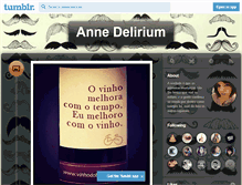 Tablet Screenshot of annedelirium.tumblr.com