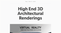 Desktop Screenshot of 3d-renderings.tumblr.com