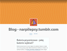 Tablet Screenshot of narpilepsy.tumblr.com