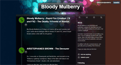 Desktop Screenshot of bloodymulberry.tumblr.com