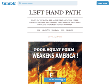 Tablet Screenshot of nerdfit.tumblr.com