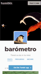 Mobile Screenshot of barometro.tumblr.com