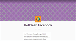 Desktop Screenshot of hellyeahfacebook.tumblr.com