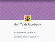 Tablet Screenshot of hellyeahfacebook.tumblr.com