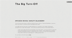 Desktop Screenshot of bigturnoff.tumblr.com
