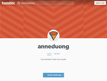 Tablet Screenshot of anneduong.tumblr.com