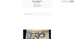 Desktop Screenshot of nycgraffiti.tumblr.com