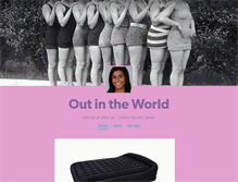 Tablet Screenshot of ablackgirlintheworld.tumblr.com