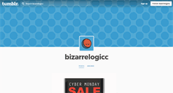 Desktop Screenshot of bizarrelogicc.tumblr.com