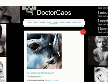 Tablet Screenshot of doctorcaos.tumblr.com